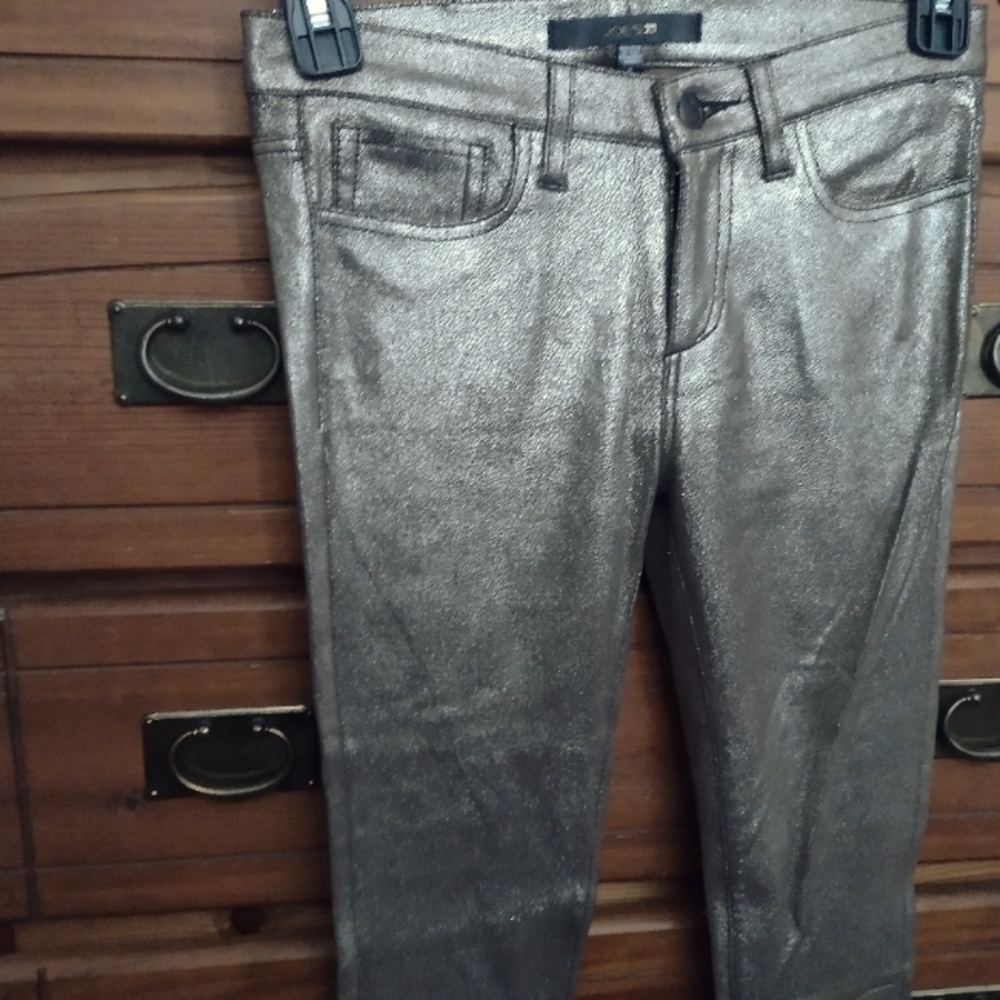 Metallic Gold Jeans